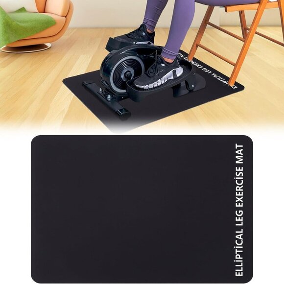Non-Slip Workout Mat for Ellipse Leg Exerciser, Ellipse Machine Mat, Exercise Ma - Picture 1 of 7